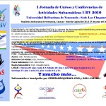 AFICHE JORNADAS UBV 2010