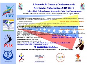 AFICHE JORNADAS UBV 2010